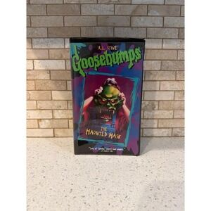 Goosebumps The Haunted Mask Vntg 1996 VHS Movie Family Entertainment
